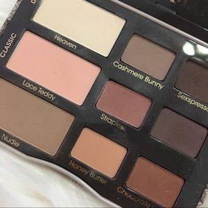 natural matte eyeshadow palette - too faced